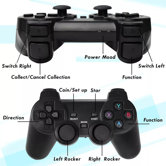 4K Retro Game Console | 20000- Video Games | Wireless Controllers