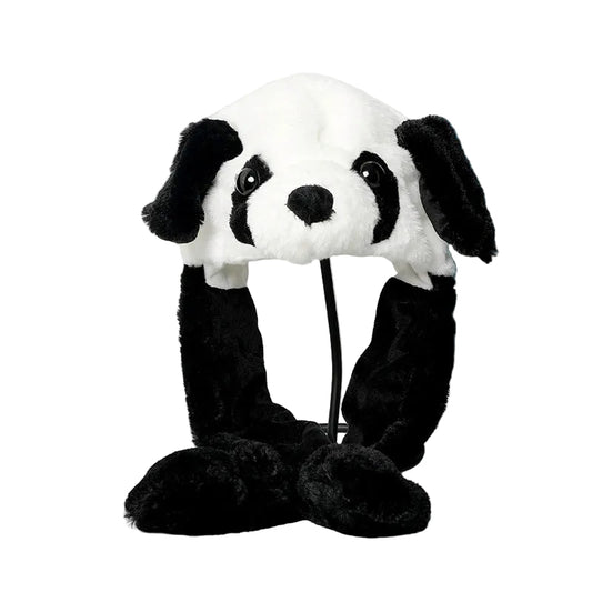 Plush Moving Ear Hat