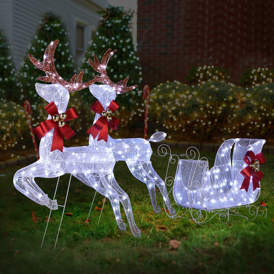 Christmas Reindeer Sled