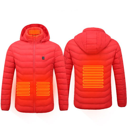 Winter Electric Puffer Jacket | USB