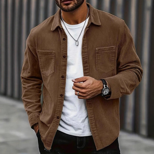 Fashion Spring Button Jacket Coat