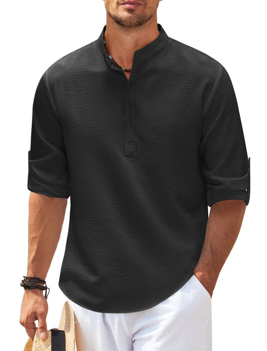 Men's Casual Shirt Long Sleeve