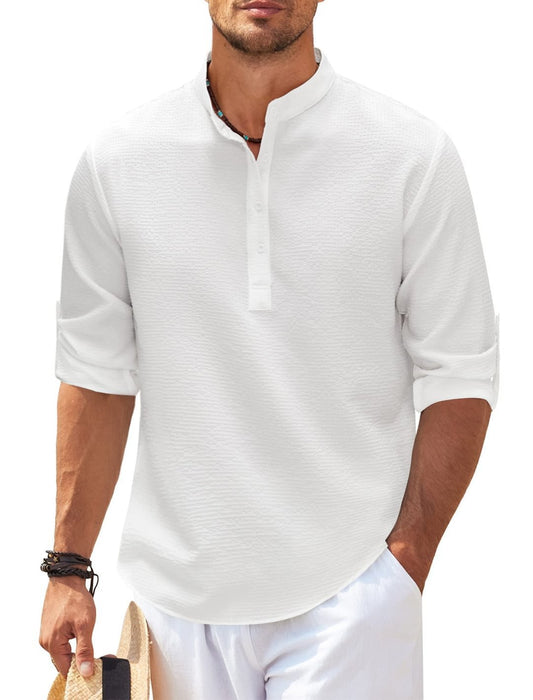 Men's Casual Shirt Long Sleeve