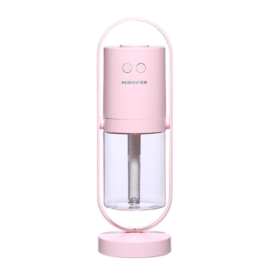 Magic Shadow™ USB Air Humidifier with Projection Night Light – Portable Quiet Mist Diffuser for Home, Bedroom, Office & Car