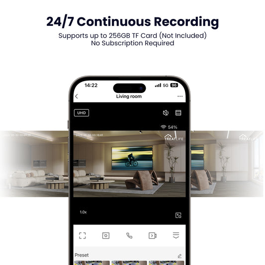 3K 5MP Dual Band 2.4G 5G WiFi Security Camera