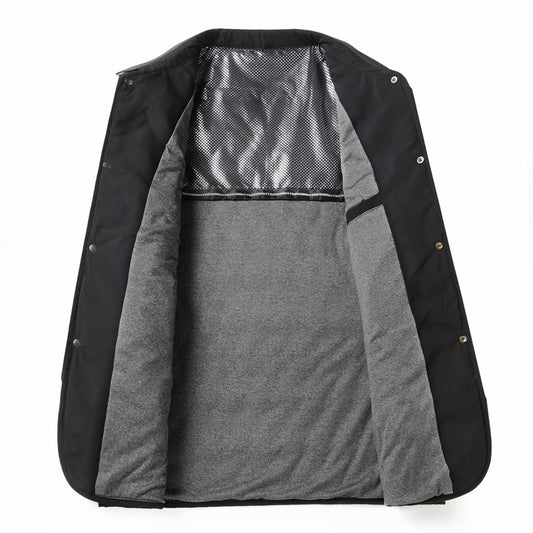 Men's Diamond Lattice Cotton-padded Coat