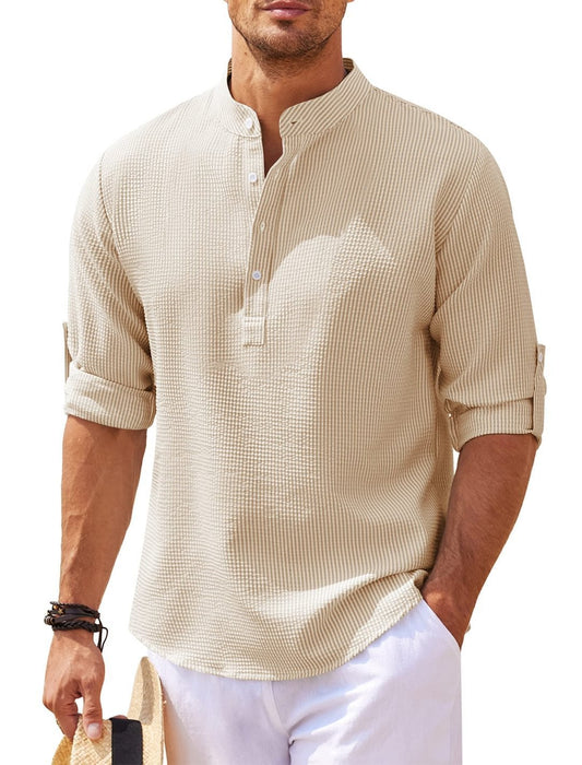 Men's Casual Shirt Long Sleeve