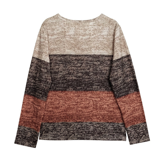 V-neck Long Sleeved T-shirt