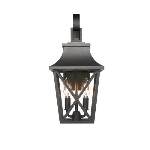 Black Wall Light | 2 Lights
