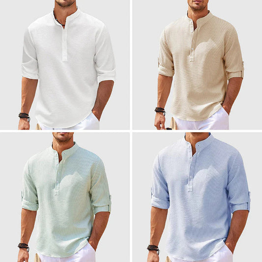 Men's Casual Shirt Long Sleeve