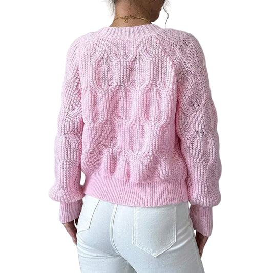 Women's Bow Cropped Cardigan