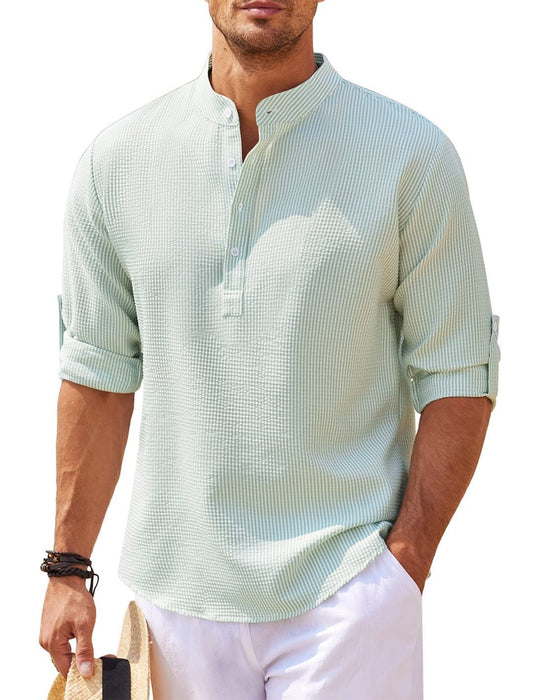 Men's Casual Shirt Long Sleeve