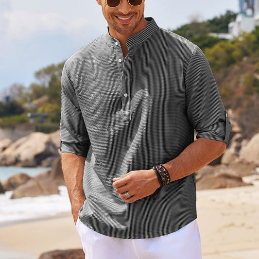 Men's Casual Shirt Long Sleeve
