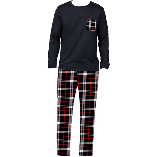 Ice Silk Men's Pajama Set