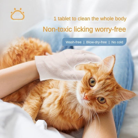 PET Cleaning Deo. Bathing Wipes