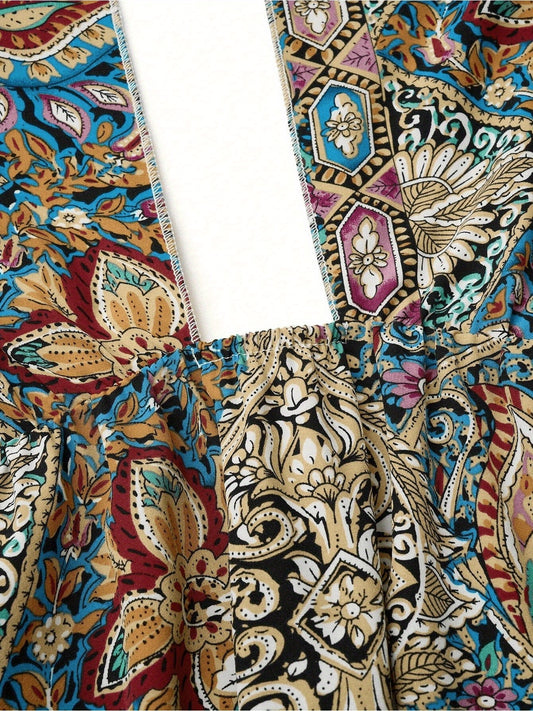 Women Print Maxi Dress