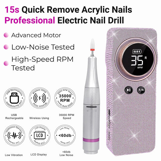 Portable Electric Nail Drill & Milling