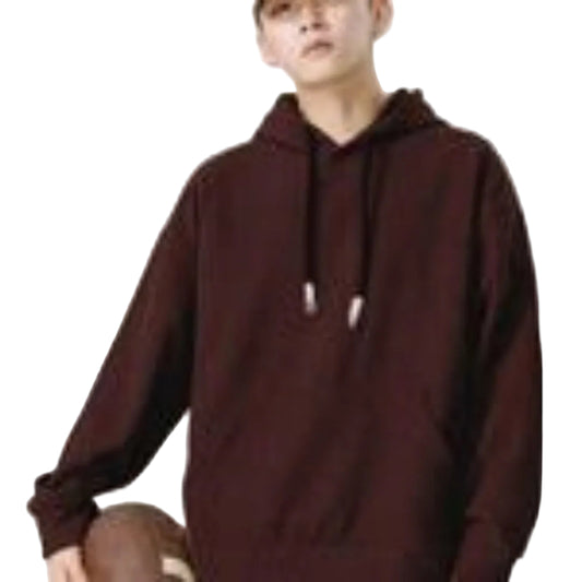 Jacquard Round Neck Hoodie For Men