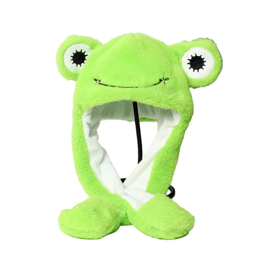 Plush Moving Ear Hat