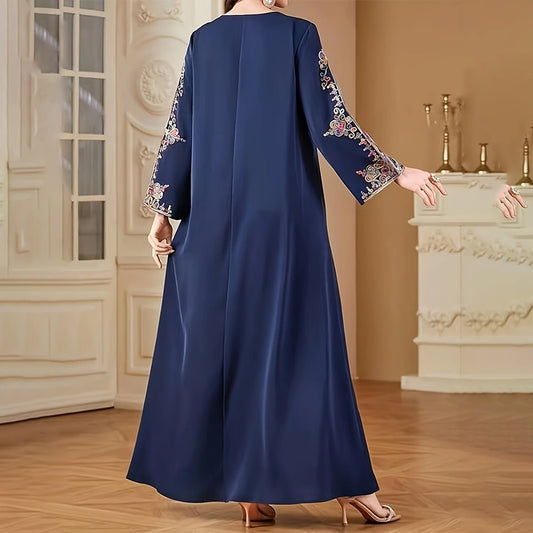 Boho Vintage Long Sleeve Maxi