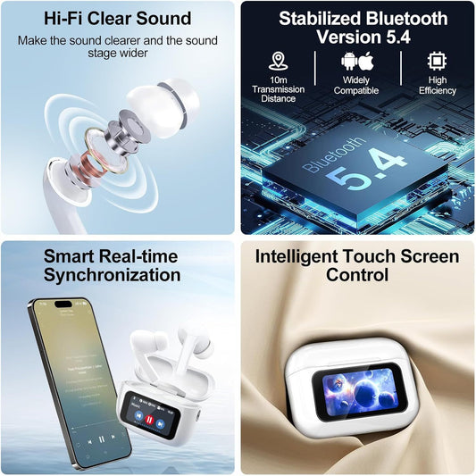Wireless Earbuds, 5.4 | Noise Cancelling