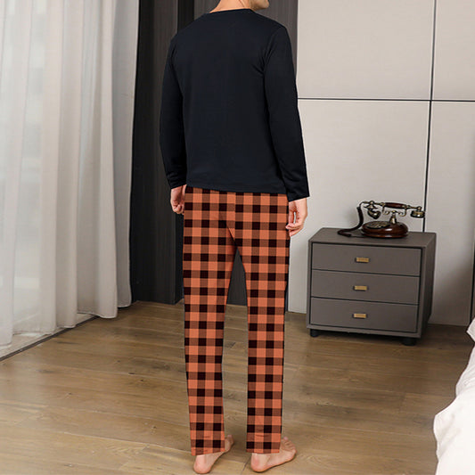 Ice Silk Men's Pajama Set
