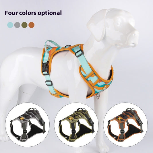 Dog Chest And Back Reflective Commuter