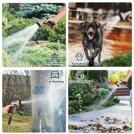 Stainless Steel Flexible Garden Hose | 100ft